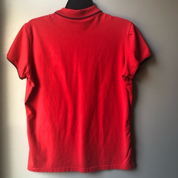 Red Nike Ole Miss polo Shirt Size Large - Picture 5 of 8